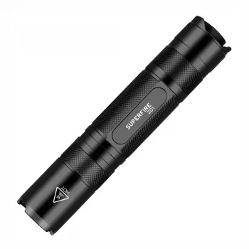 Lanterna UV Superfire Z01 365 nm USB – lanterna UV portátil com comprimento de onda de 365 nm, recarregável por USB