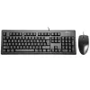 A4Tech KM-72620D - conjunto teclado e rato - USB - US - preto