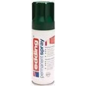 Tinta acrílica em spray Edding Permanent Spray 200 ml verde
