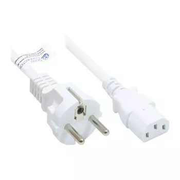Good Connections ficha de contacto de proteção para C13 branco 1,8 m