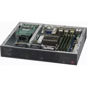 Supermicro SCE300 - Rack - montável em rack - 1U - FlexATX - Preto (CSE-E300)