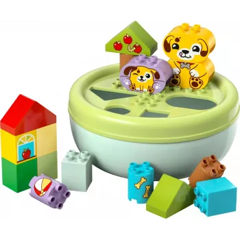 LEGO DUPLO Classificador de Formas Casa dos Cachorrinhos 10441, 17 peças, para crianças de 1½–5 anos
