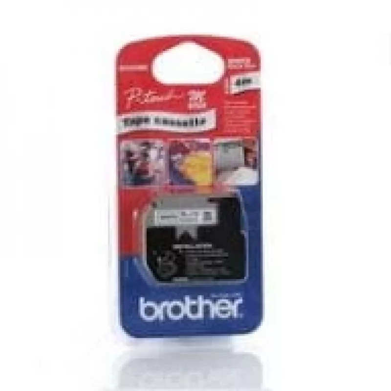 Brother M-K221SBZ fita para etiquetas, 9 mm x 4 m, preto sobre branco