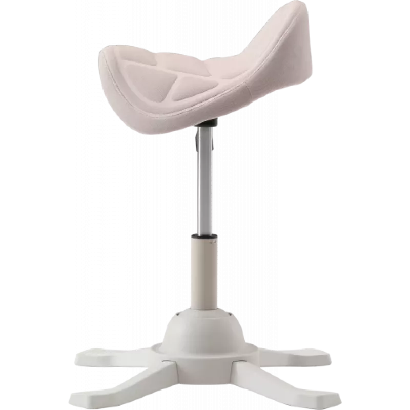 Assento de equilíbrio ergonómico Up Up Toronto branco, tecido marfim, mola a gás mais longa