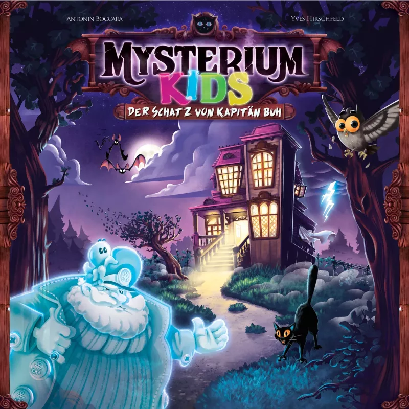 Mysterium Kids: O Tesouro do Capitão Buh, Jogo de Tabuleiro