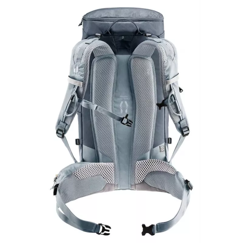 Mochila DEUTER Trail 32 EL preto-shale — capacidade 32 L, sistema de costas ergonómico
