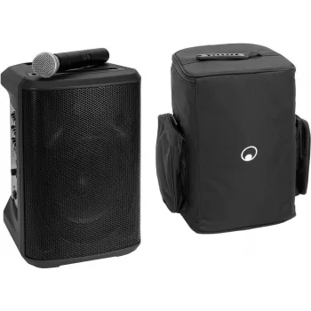 Altifalante PA portátil Omnitronic PORTY-8A 8 polegadas, 200 W, sem fios