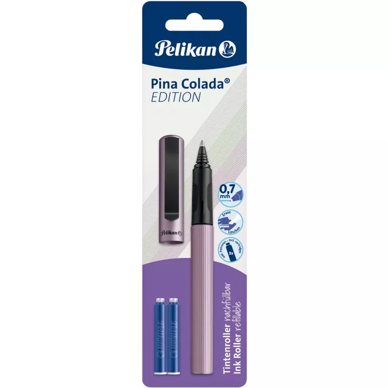 Pelikan Pina Colada Edition, esferográfica, cores mistas, azul, 0,7 mm, fino, ambidestro