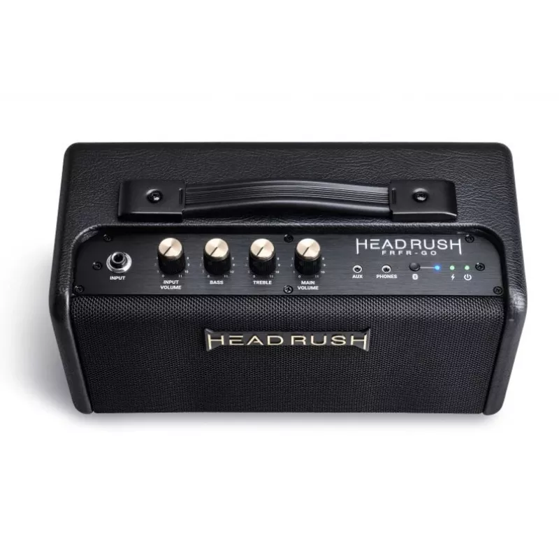 Amplificador de guitarra FRFR portátil HEADRUSH FRFR-GO, 65W, Full-Range, alimentação por bateria/rede