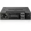 ICY DOCK - ToughArmor - MB834MK-B V2 - 2x M.2 NVMe para 1x baía de 3,5 polegadas moldura removível fecho de chave metálico SlimSAS 4i preto