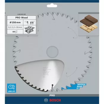 Discos de serra circular Bosch Optiline Wood, 2,2 mm