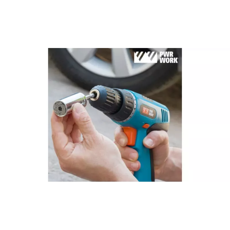 Chave de caixa universal PWR Work modelo ajustável resistente