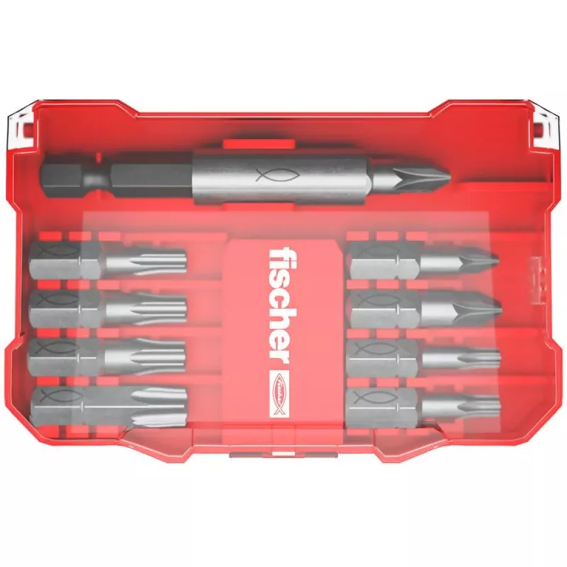 Parafusos ocos FISCHER 574617 conjunto, 1081 peças — ferragens de fixação