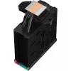 Dissipador de ar DeepCool AK400 Digital PRO — ventoinha 120 mm, PWM, 1850 rpm, FDB, suporta LGA 1700/1200/115x/AM4/AM5, preto