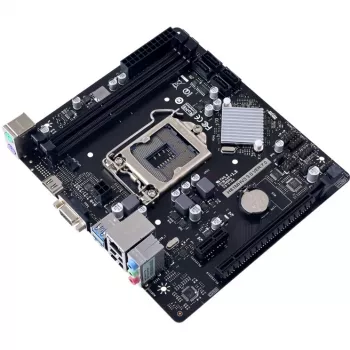 Motherboard BIOSTAR H81MHV3 3.0 — Micro ATX, LGA 1150, Intel H81, 2x DDR3 DIMM (máx. 16 GB), SATA II/III, Gigabit LAN, HDMI, VGA