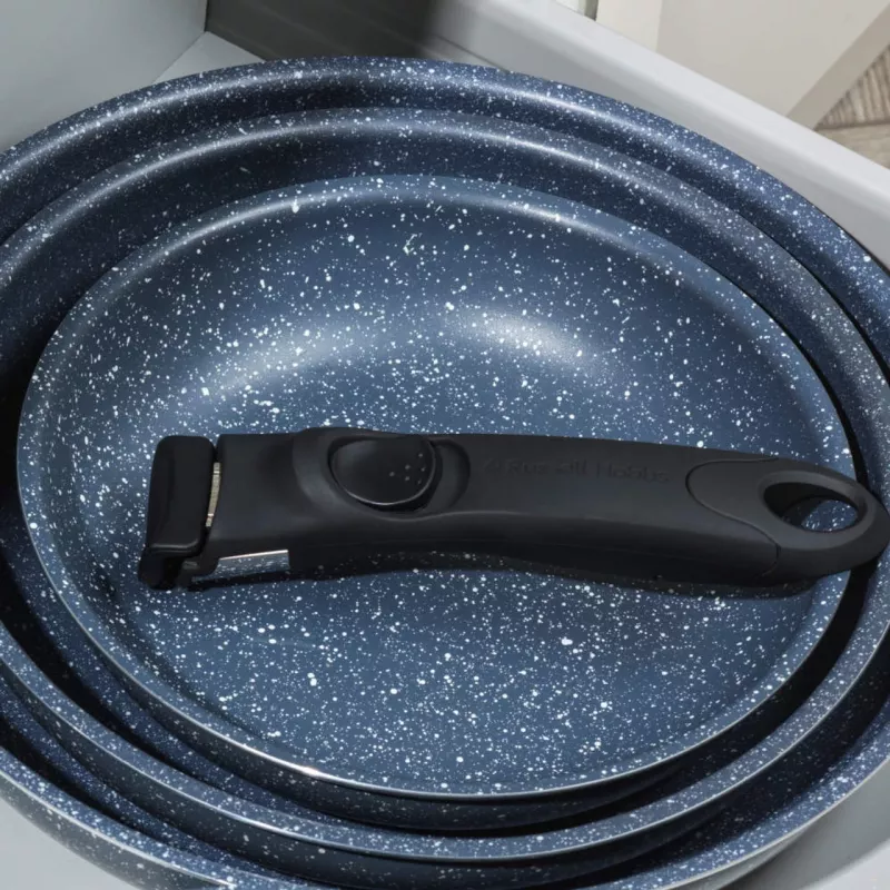 Pega para frigideira Russell Hobbs RH03280EU7 Smart Clip – pega de substituição para frigideiras e tampas de panelas