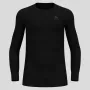 T-shirt Odlo BL TOP decote redondo manga comprida ACTIVE WARM ECO homem, tamanho M, preto
