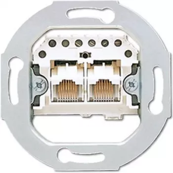 JUNG UAE 2X8 UPO 2 x RJ-45 Tomada cinzenta (UAE2X8UPO)