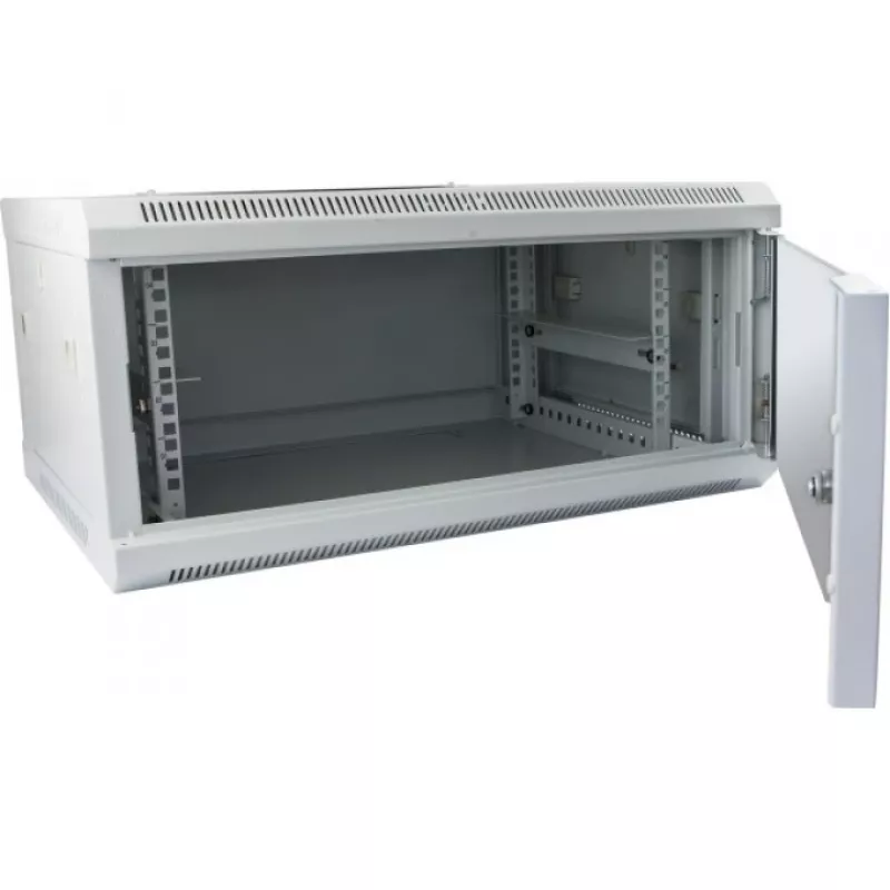 Armário rack de parede ALLNET ALL-SMC6412GRAU 12U, capacidade 50 kg, fechadura com chave, cinzento