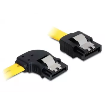 Cabo SATA ficha/ficha DeLOCK 82824 0,3 m amarelo