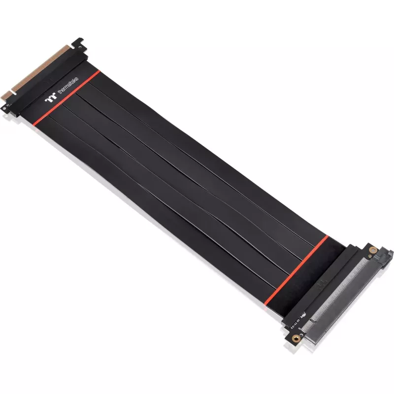 Thermaltake AC-058-CO1OTN-C1 cabo extensor riser PCIe 4.0 x16, 0,3 m, preto