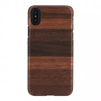 Capa para smartphone man and wood para iPhone X/XS — fango preto