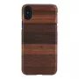 Capa para smartphone man and wood para iPhone X/XS — fango preto