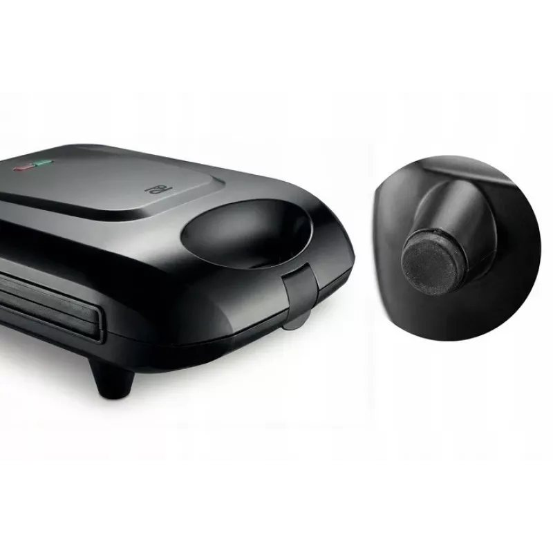 Sanduicheira Promis STP 25 XXL, 4 tostas, 1400 W, preto