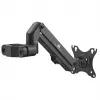 Suporte de monitor para tubo / haste 28-60 mm Maclean, 17-27'', máx. 7 kg, mola a gás, MC-459