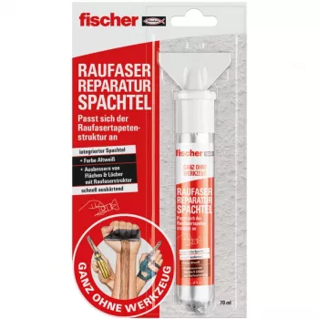 Massa de reparação FISCHER GOW 70 ml – massa de reparação para preencher, selar e restaurar superfícies