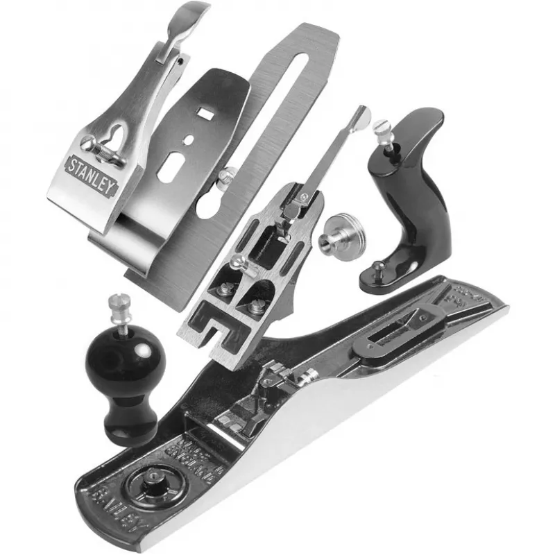 Plaina Stanley BAILEY Professional Aço cromado Preto 5 cm
