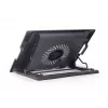 Base de refrigeração para portátil Gembird NBS-1F17T-01, para ecrãs até 17 polegadas, 1 ventoinha de 15 cm, USB 2.0, 370×265×33 mm, 350 mA, preto
