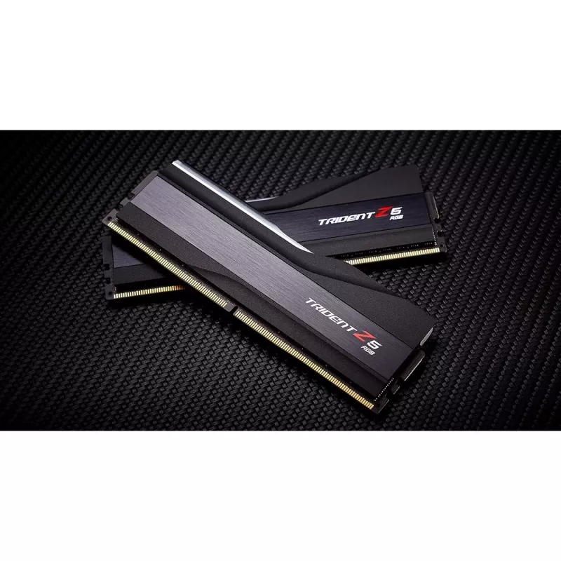 G.Skill Trident Z5 RGB F5-8400J4052G24GX2-TZ5RK 48 GB (2 x 24 GB) DDR5-8400 CL40 Kit de memória, preto