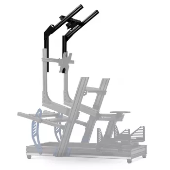 Next Level Racing | GTElite Direct Mount Overhead Monitor Add-On | Até 32 polegadas | Preto