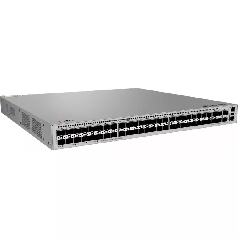 Huawei eKitEngine S530-48S4XE switch L3 gerível, 48x GE SFP, 4x 10GE SFP+, 2x 12GE de empilhamento, montagem em rack, 1x módulo de alimentação AC