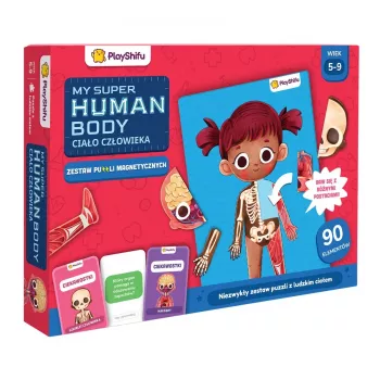 Conjunto de jogo educativo Dante My Super Human Body — conjunto interativo de aprendizagem de anatomia