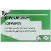 Qoltec toalhetes sem fios para fibra ótica