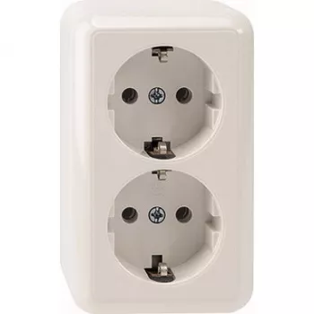 Tomada CEE 7/3 Merten MEG2421-8719 branco