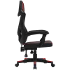 Canyon MCH01 - Flow - cadeira gaming ergonómica - preto e vermelho