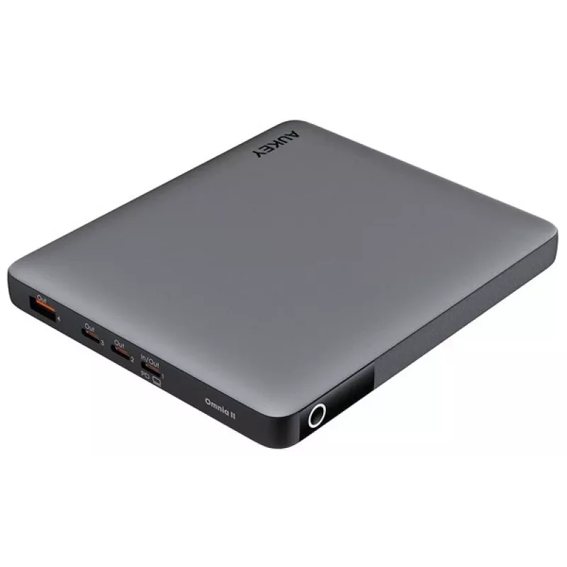 AUKEY Sprint X 20000mAh 100W Power Bank para portátil com PD3.0 - Cinzento