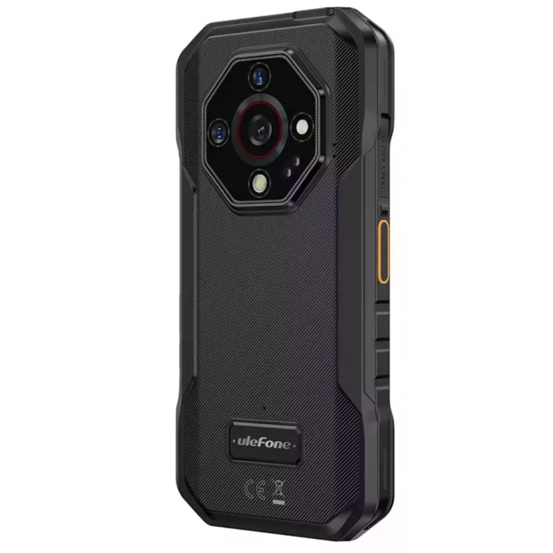 UleFone Armor X32 — 5,65 polegadas (14,3 cm), Android 14, 6 GB RAM, 128 GB, câmara tripla de 48 MP, 5500 mAh, IP68/IP69K, Dual SIM, preto