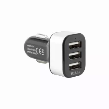 Sbox carregador de automóvel CC-331B 3,1 A preto/cinzento