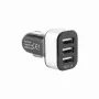 Sbox carregador de automóvel CC-331B 3,1 A preto/cinzento