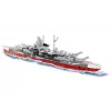 Conjunto de construção Cobi Couraçado Tirpitz modelo com 593 peças, à escala e com características de exposição