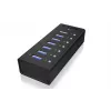 ICY BOX IB-AC618 USB 3.2 Gen 1 (3.1 Gen 1) Type-B 5000 Mbit/s preto