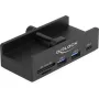 Hub USB DeLOCK 64263 Type-A 5000 Mbit/s preto