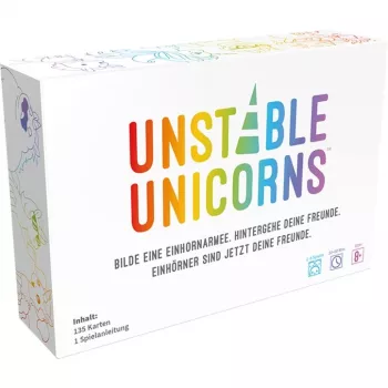 Unstable Unicorns, jogo de cartas
