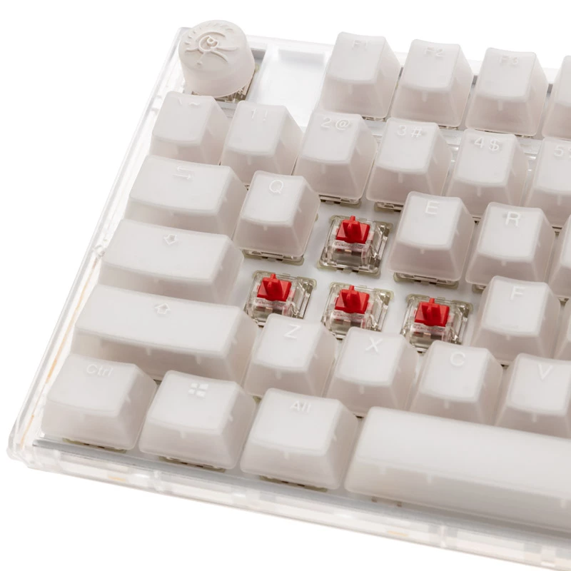 Teclado Ducky One 3 TKL Gaming USB QWERTY inglês branco