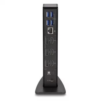 Estação de acoplamento DeLOCK USB Type-C Triple Display 4K Hub USB LAN Áudio PD 96W