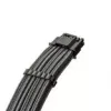 Conjunto de extensão de cabos CableMod C-Series Pro ModMesh 16-Pin para 4×8-Pin para fontes de alimentação Corsair Type 4/3, carbono, 60 cm
